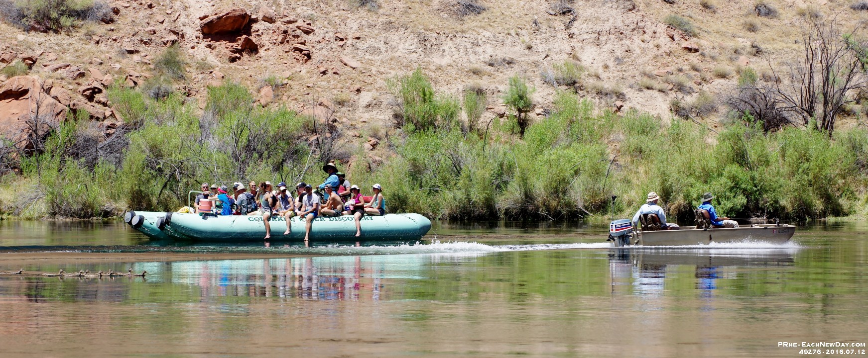 49276CrExDe - Rafting the Colorado, Glen Canyon Dam to Lee's Ferry